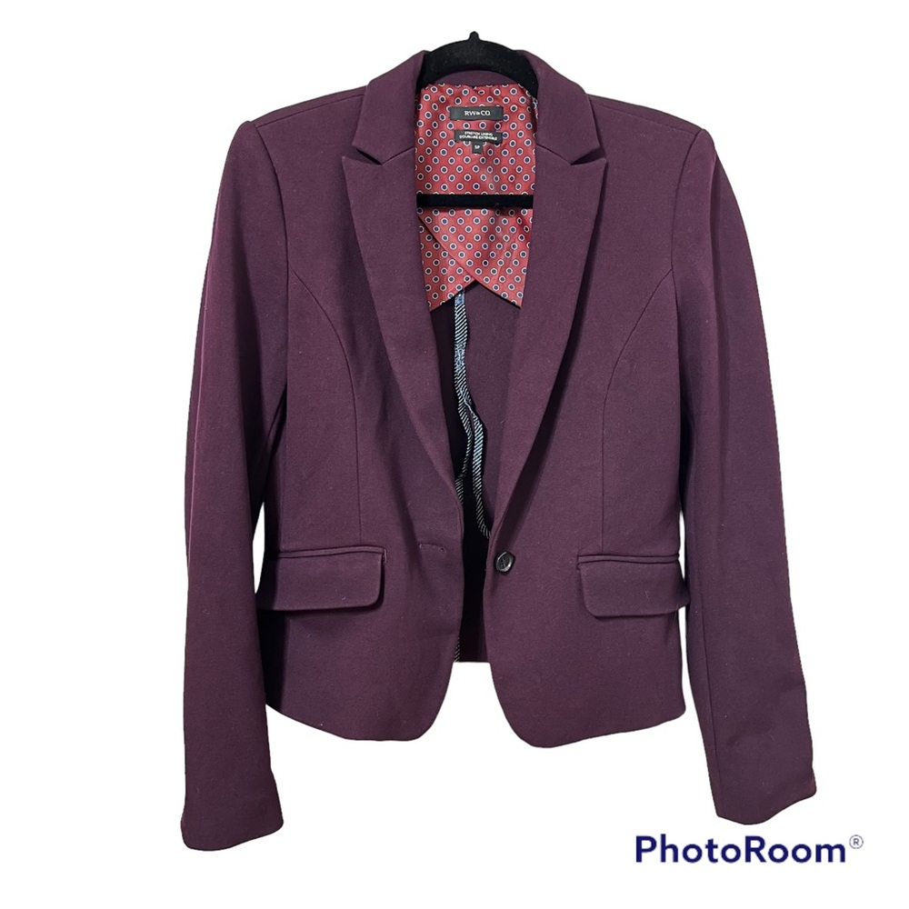 Women's Purple Blazer